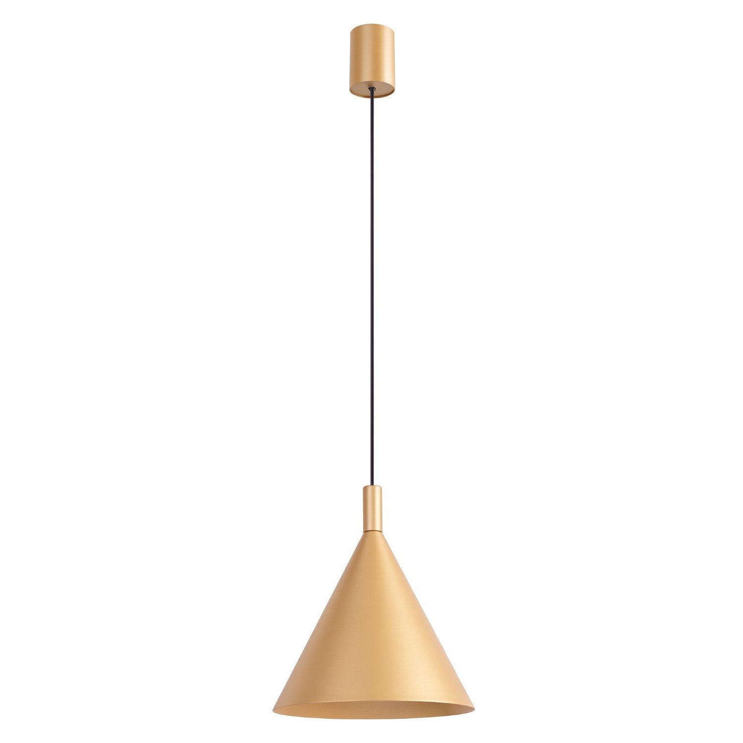 SOLLUX lighting Hängeleuchte Pendelleuchte NOX 25 gold, Nicht enthalten