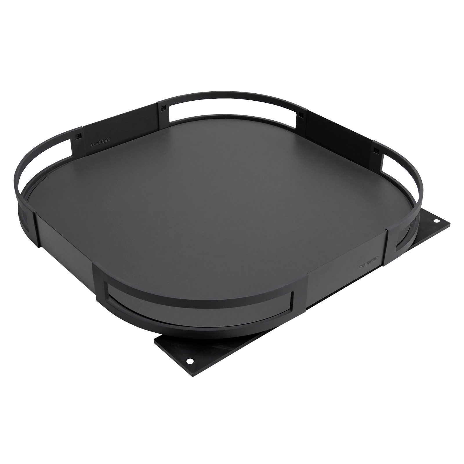 Kesseböhmer Küchenkarussell Tablar TurnMotion III Drehbeschlag 360° für Schränke (1-tlg), anthrazit