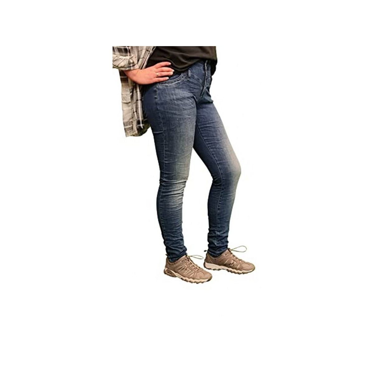 5-Pocket-Jeans blau (1-tlg) Vista Buena
