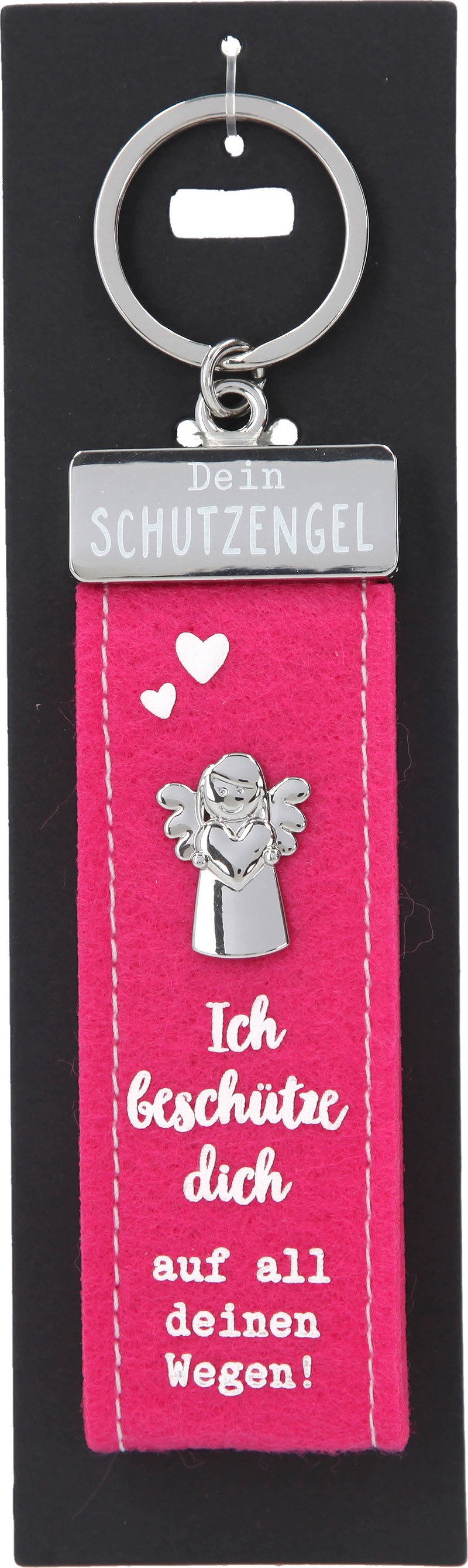 Depesche Schlüsselanhänger DEPESCHE Schlüsselanhänger Glücksfilz Schutzenge günstig online kaufen