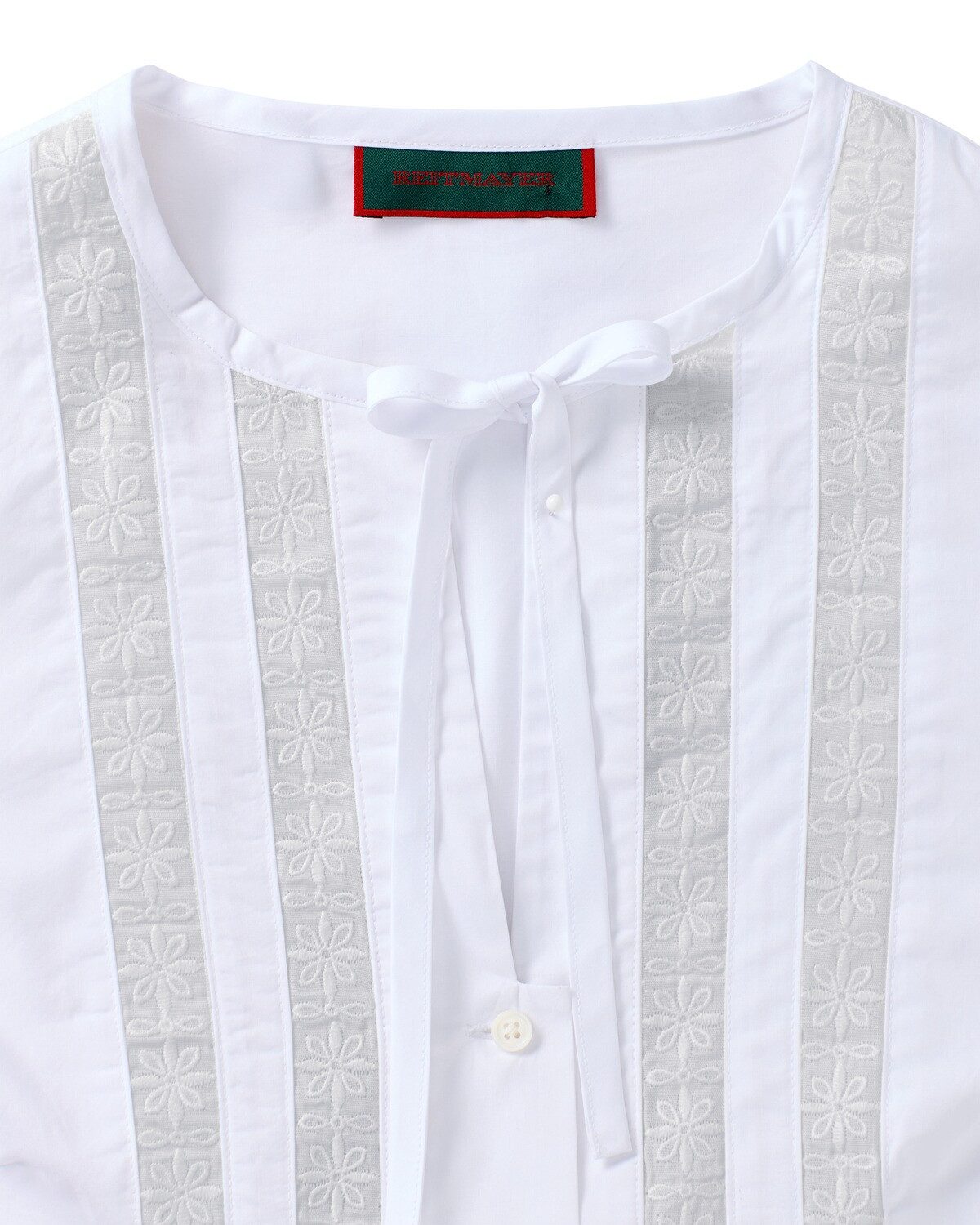 Reitmayer Trachtenbluse Bluse mit Spitze