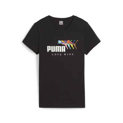 PUMA T-Shirt ESS+ LOVE WINS T-Shirt Damen