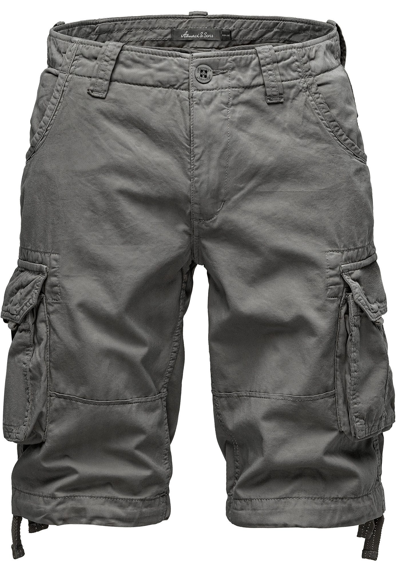 Amaci&Sons Cargoshorts CRYSTAL Cargoshorts Herren Bermuda Short Hose Regula günstig online kaufen