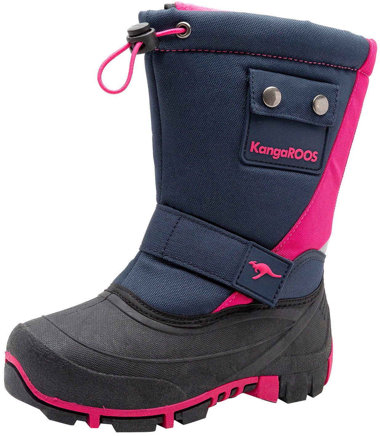 KangaROOS Kanga-Bean II Winterstiefel (für Kinder & Jugendliche) Snowboots, Winterboots, Winterschuhe, wasserabweisend