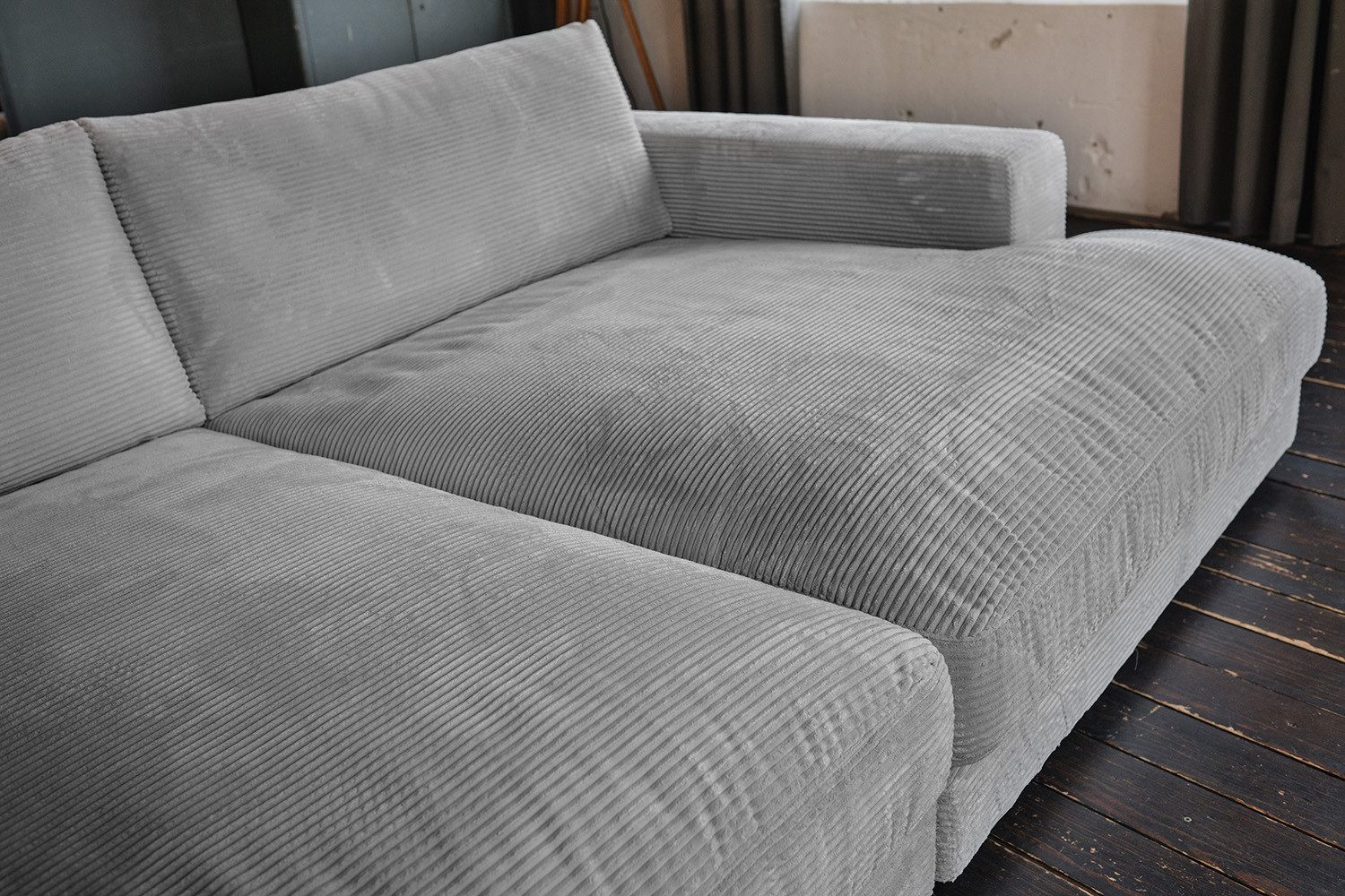 KAWOLA Big-Sofa MADELINE Riesen Cordsofa - Entspannung pur - Modernes Wohnen, XXL Couch mit Cord Bezug – Maximaler Komfort, Top Design – Bild 5 von 5