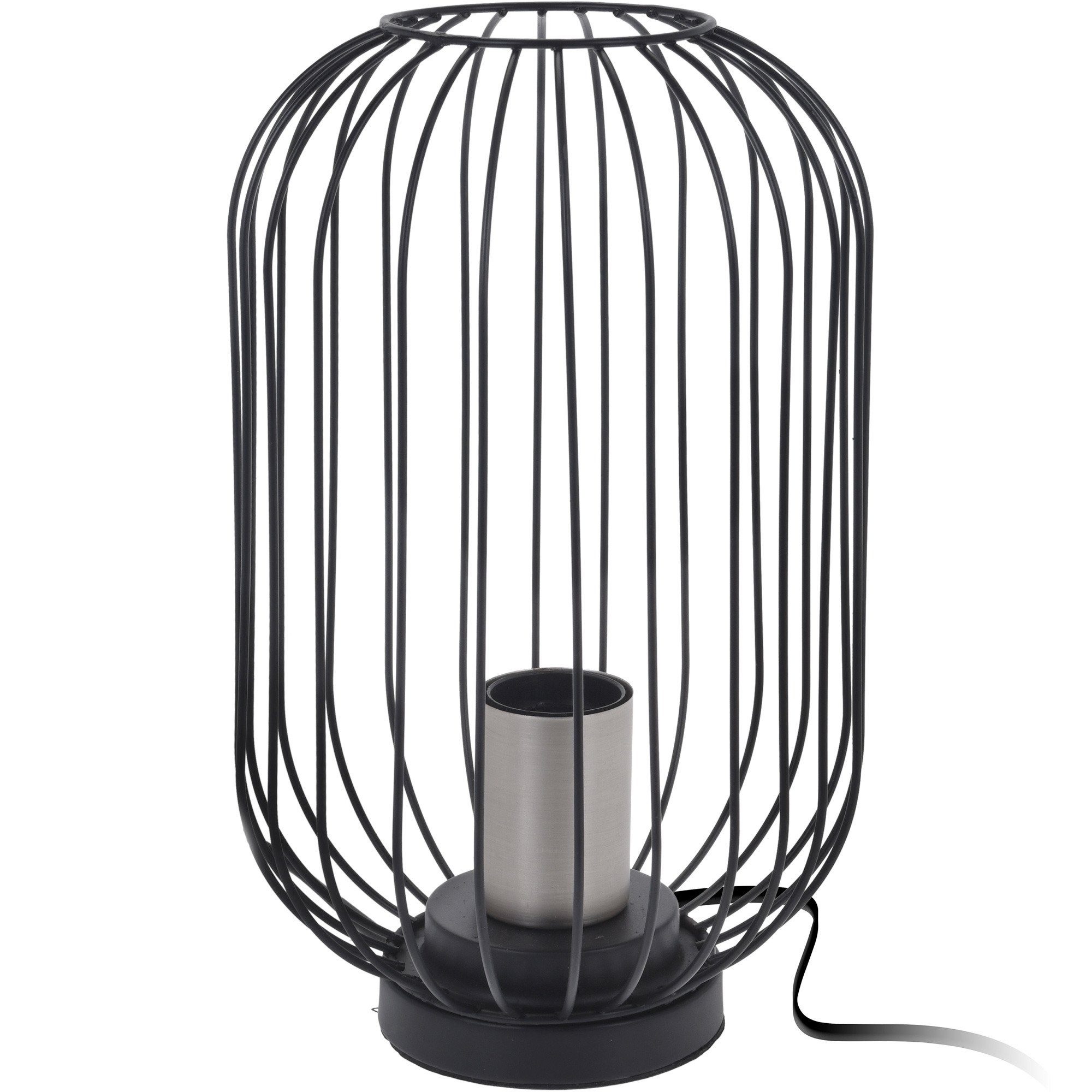 Home & styling collection Tischleuchte Metalllampe LOFT, 29 cm, schwarz - Home Styling Collection, Leuchte mit Dekofunktion, ohne Leuchtmittel. Reduzierter Preis € 29,99. Unverbindliche Preisempfehlung € 38,99