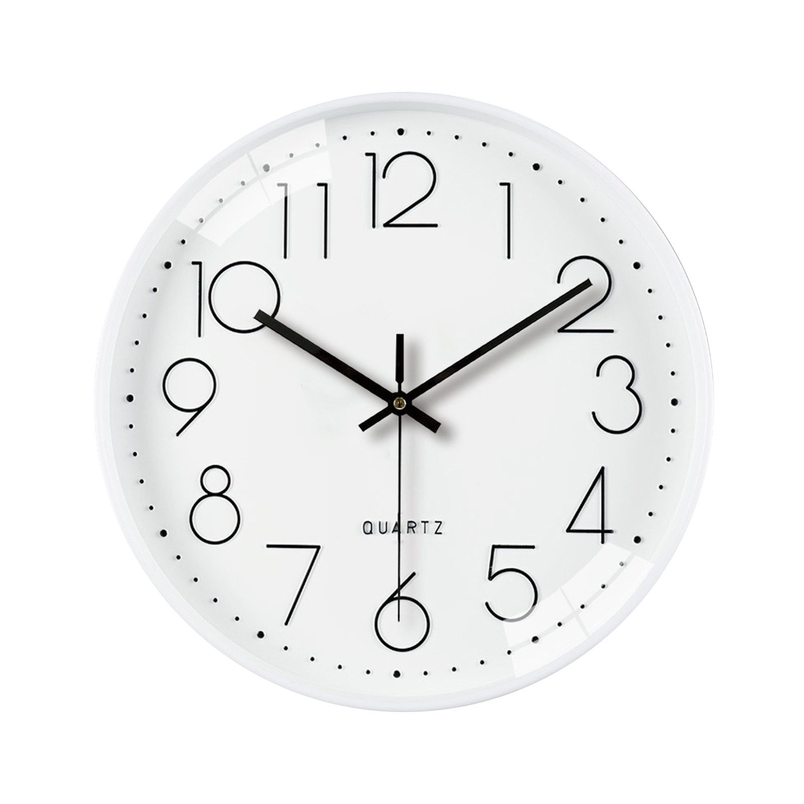 TWSOUL Wanduhr 30 cm leise Wanduhr, einfacher Stil, dekorative wanduhr (Prä günstig online kaufen