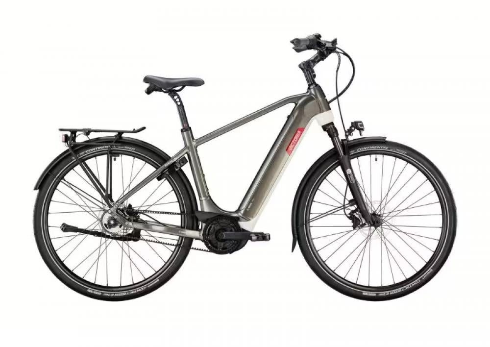 Victoria E-Bike VICTORIA Elektro-Trekkingrad "Manoc 3" (2), Diamant, 28", quartz grey