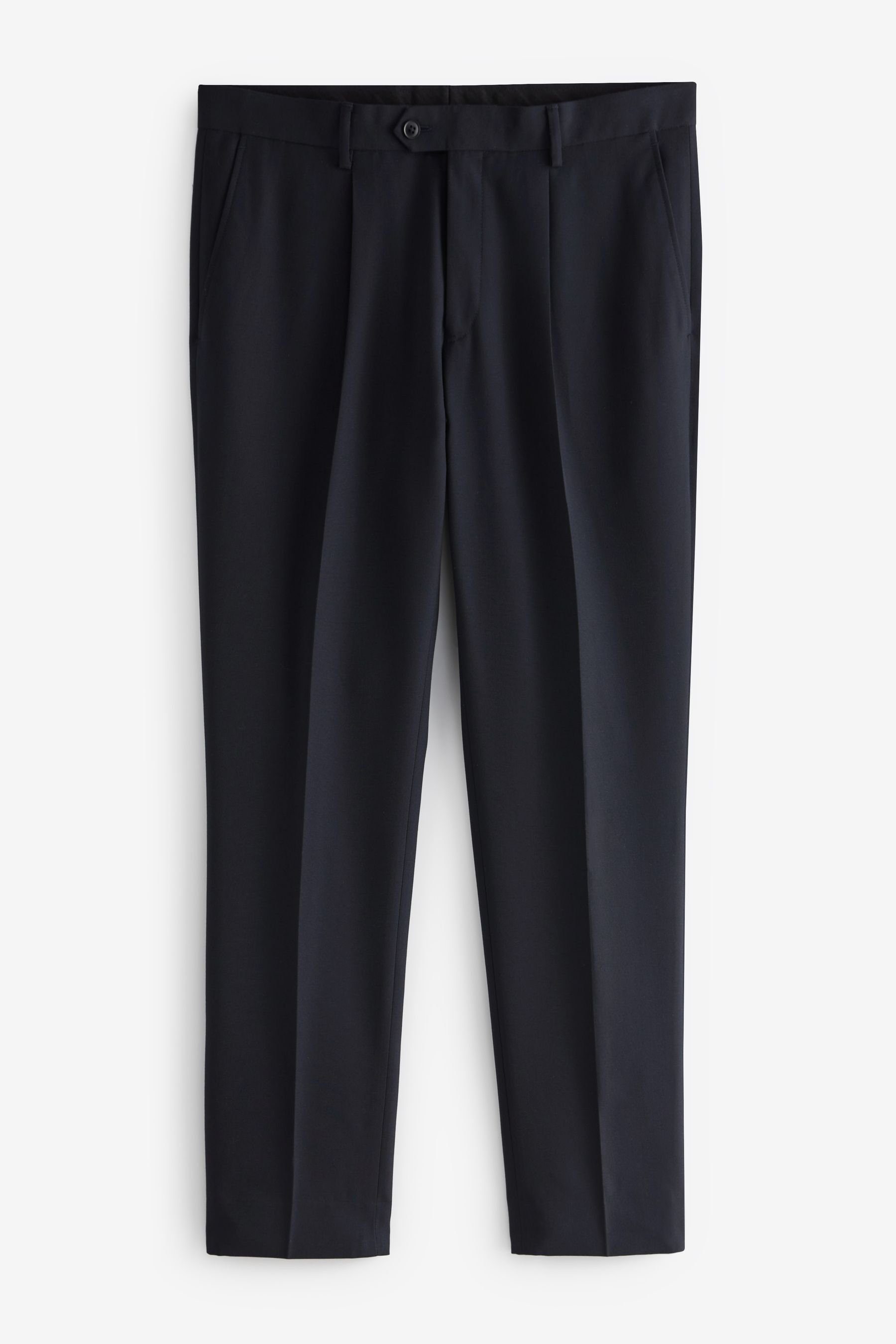 Next Anzughose Anzug: Slim Fit Hose (1-tlg) Navy Blue