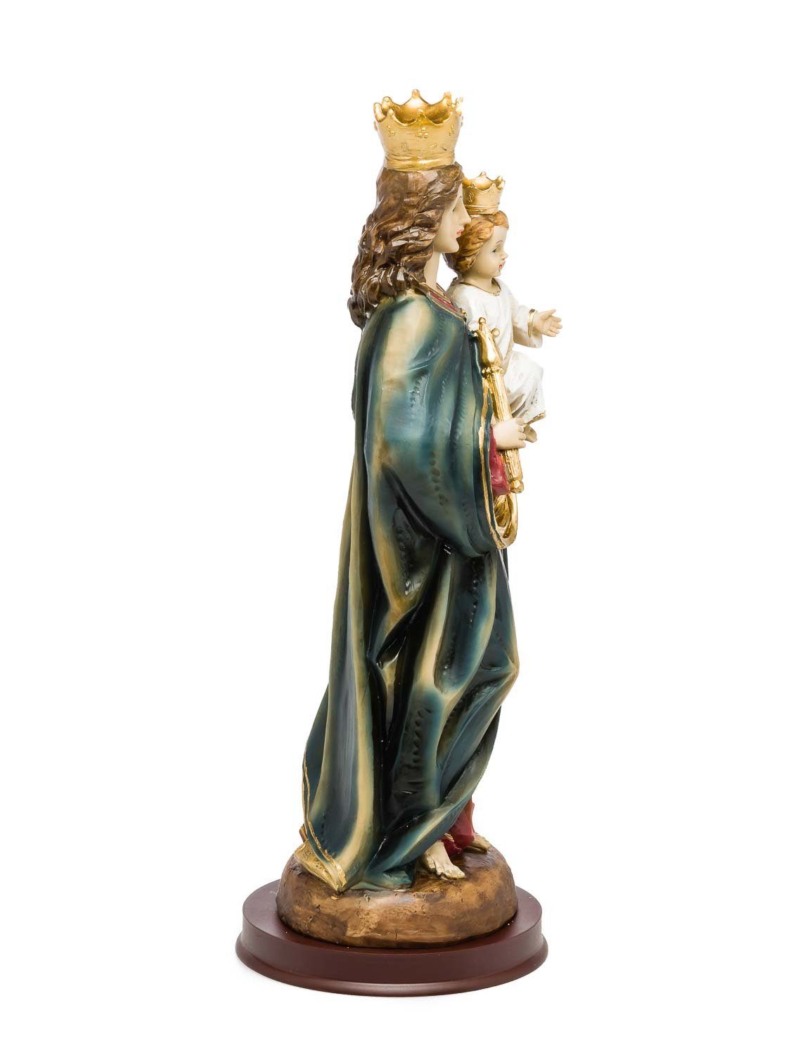 Jesus Kind 31cm Skulptur Statue Figur Heiligenfigur Madonna mit Dekofigur Maria Aubaho