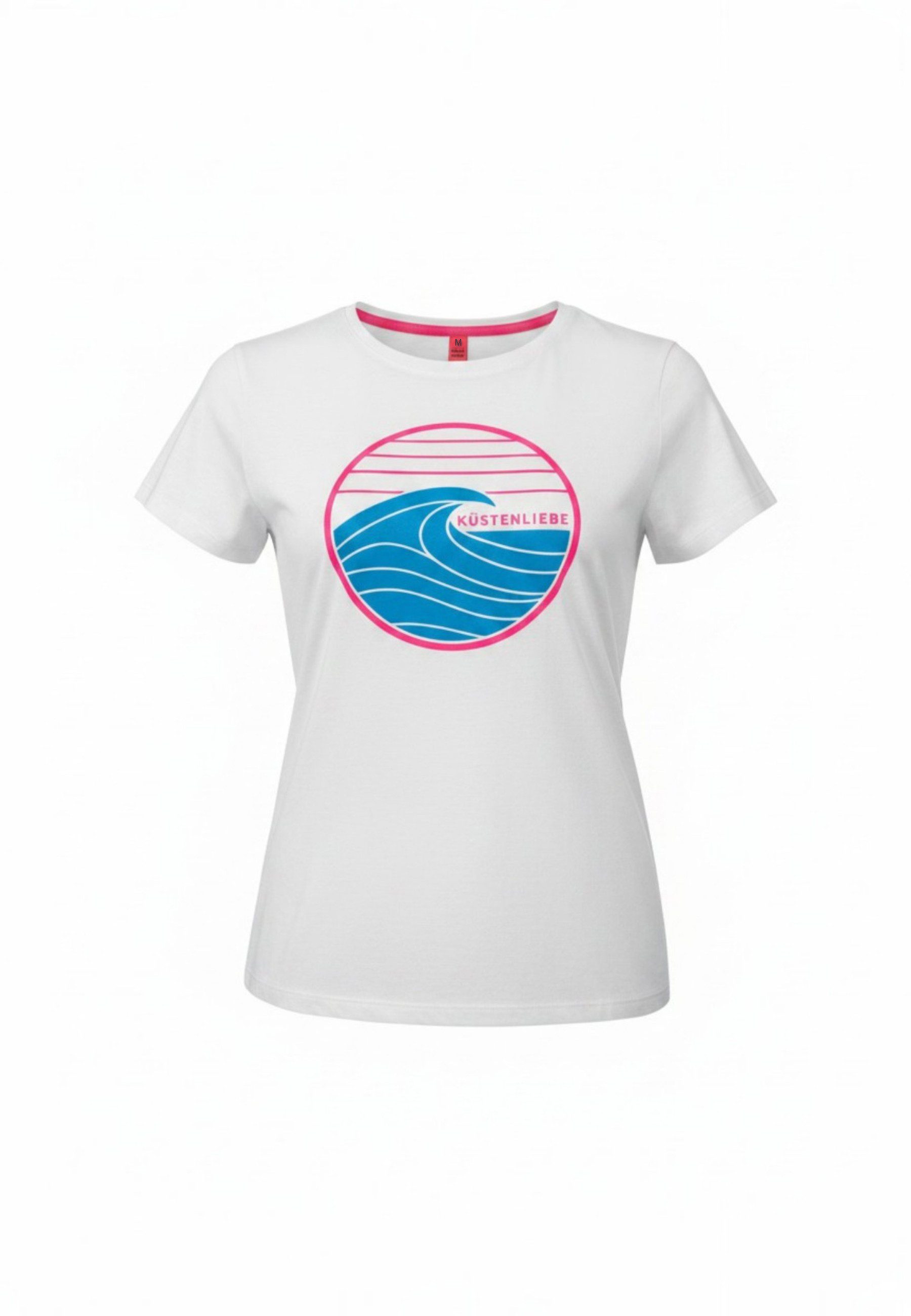 salzhaut T-Shirt STEENTJE - KÜSTENLIEBE WELLE Damen Regular Fit salzhaut T-Shirt – bequeme Qualität und nordisch klares Design – Bild 2 von 5