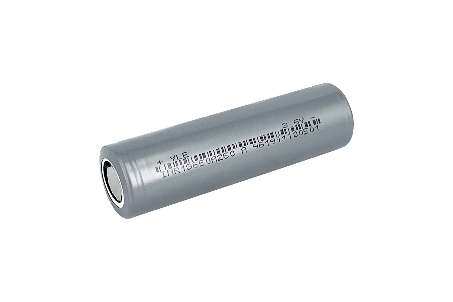 PowerSmart Zusatz-Akku 4 Pack 18650 Rechargeable Akku, inkl. Aufbewahrungsboxen LiNMC 2600 mAh (3,6 V)