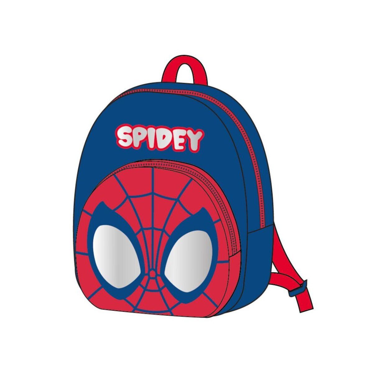 Kinderrucksack Spiderman Vorschulrucksack Plüsch-Rucksack für Jungen & Mädchen
