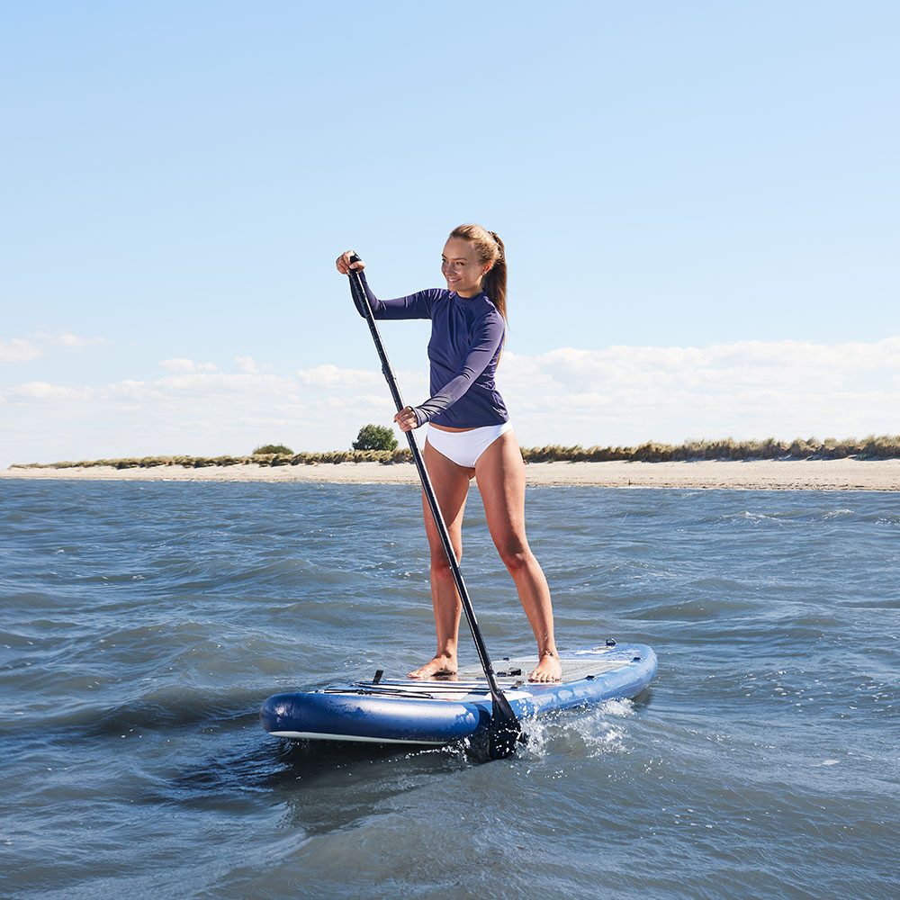 HOME DELUXE SUP-Board Stand Up Paddle Board MOANA, (mit Paddel, Pumpe & Transportrucksack), rutschfest & Single Layer Drop Stitch, Paddelboard, Paddling Board