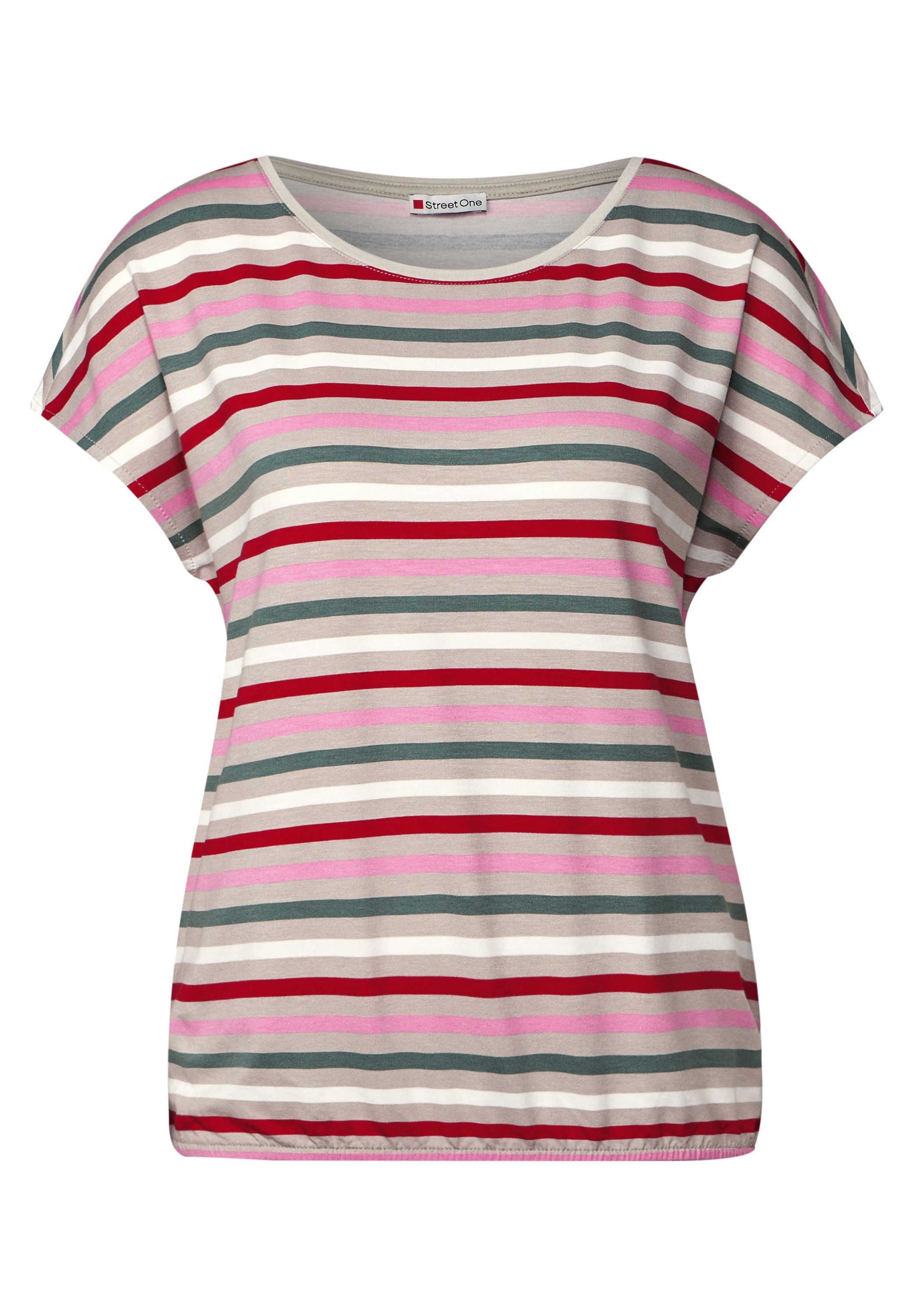 STREET ONE T-Shirt aus softer Viskose