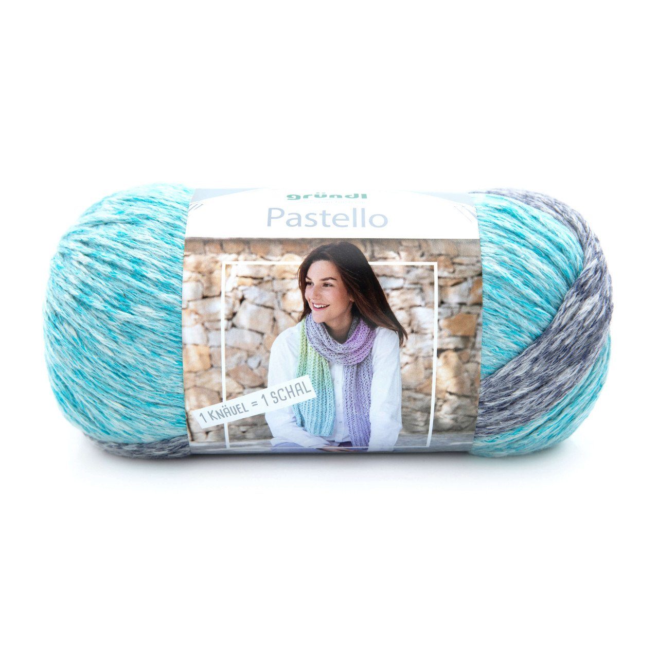 Gründl Gründl Wolle Pastello 200 g Karibik pastel color Häkelwolle