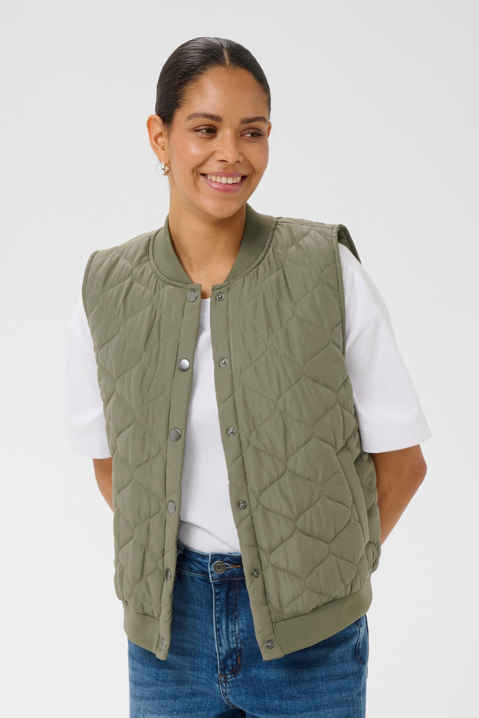 KAFFE Frackweste Weste KAqiana