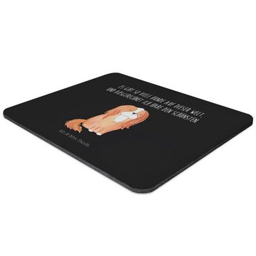 Mr. & Mrs. Panda Mauspad Hund Cavalier King Charles Spaniel - Schwarz - Geschenk, Mousepad, Bü (1-St), Made in Germany