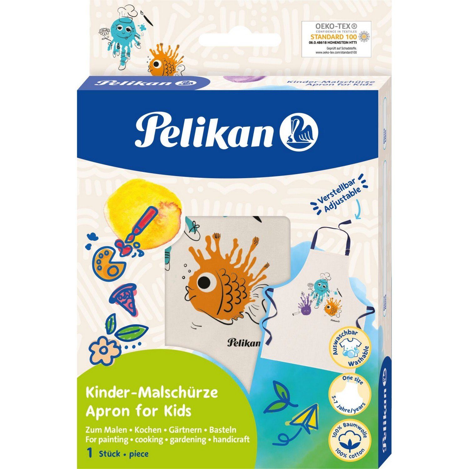 Pelikan Bastelnaturmaterial Pelikan Kinder-Malschürze günstig online kaufen