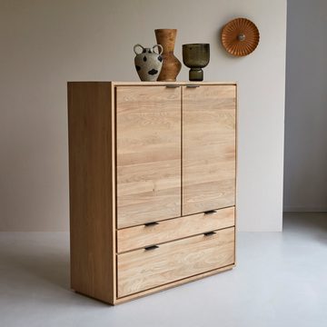 Tikamoon Buffet Senson Esszimmerschrank aus massiver Eiche