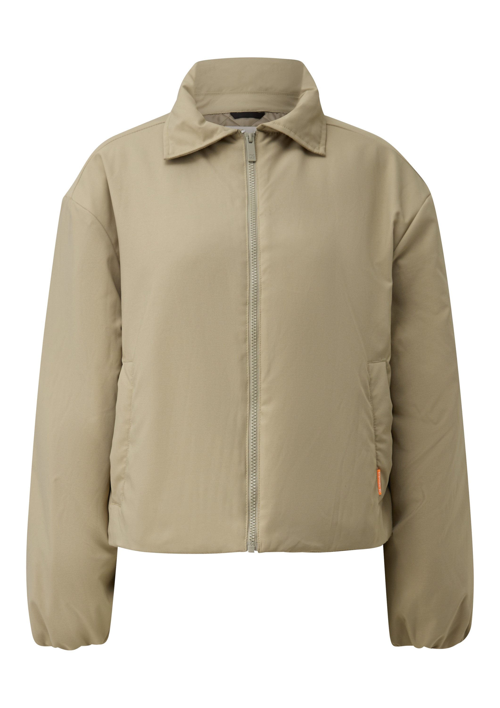 QS Funktionsjacke Outdoor-Jacke Leicht wattierter Blouson mit überschnittener Schulter
