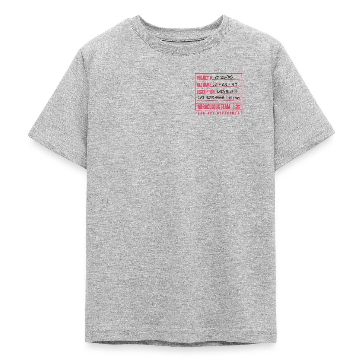 Spreadshirt T-Shirt Miraculous Heroez Comic-Design Front- & Backprint Teenager T-Shirt (1-tlg)