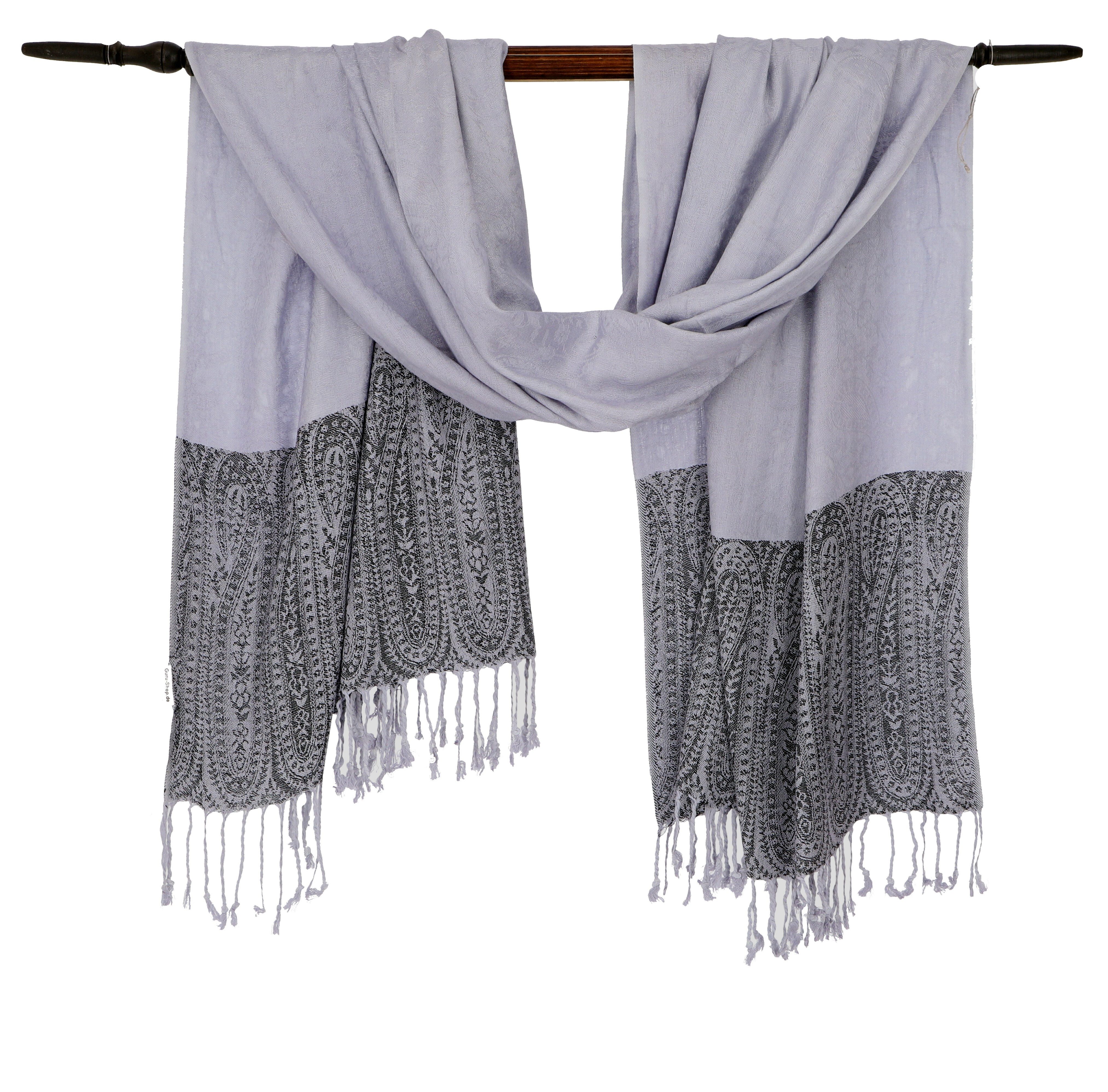 Guru-Shop Halstuch Weicher Viskose Schal, Stola mit Paisley,..