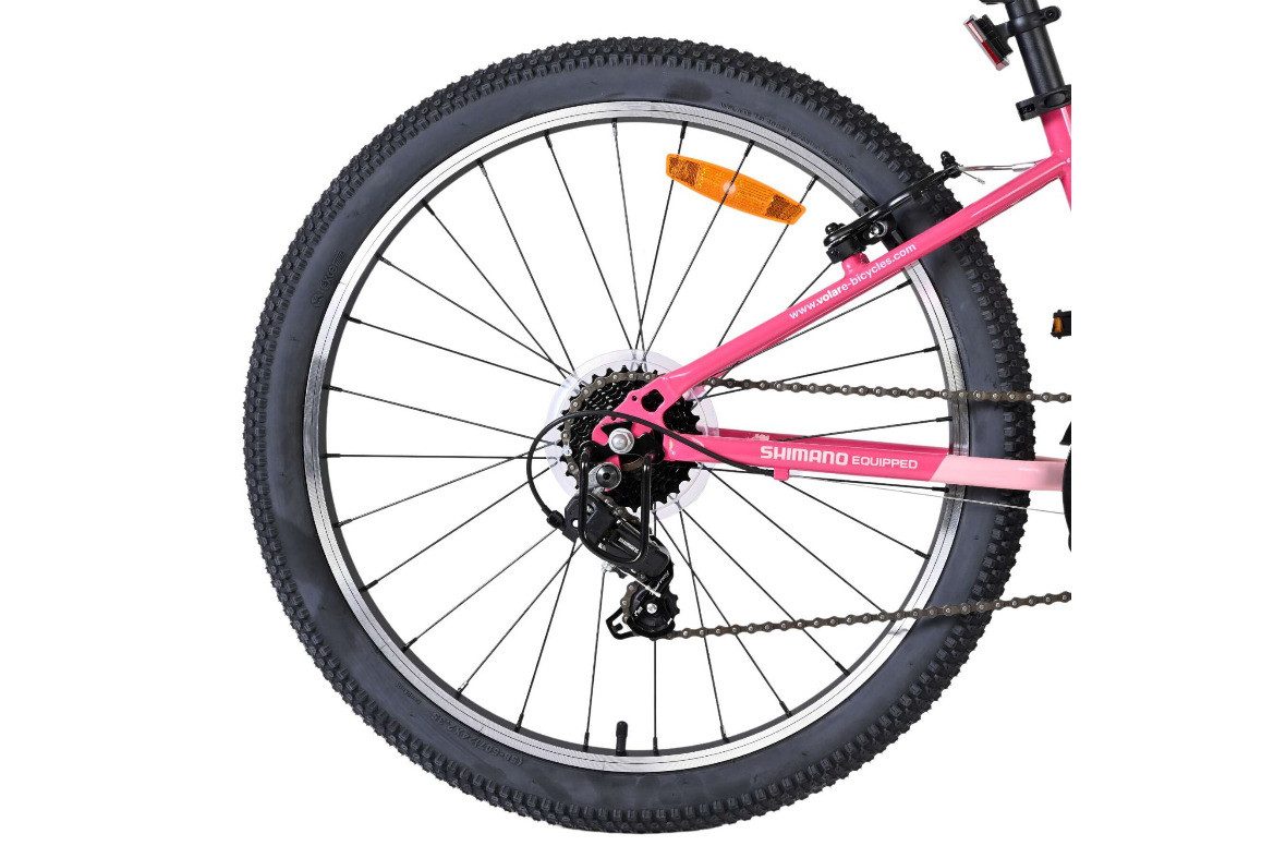 Volare Kinderfahrrad, 7-Gang Kettenschaltung, Jugendfahrrad Boost 24 Zoll