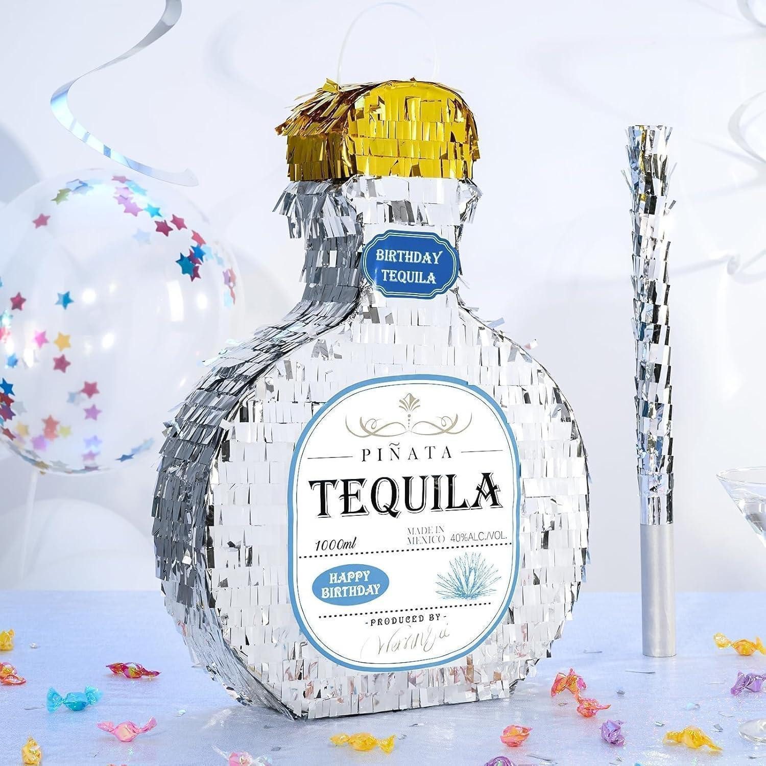 LuxusKollektion Pinata Pinata Tequilaflaschen Partydekoration Junggesellenabschied Agave