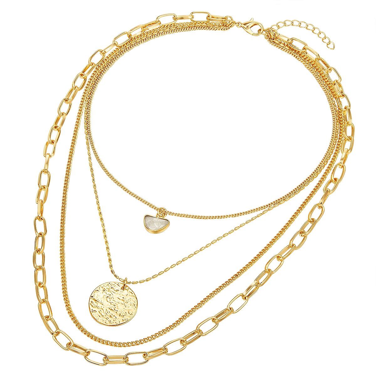 Kette gelbgold Collier Lulu & Jane