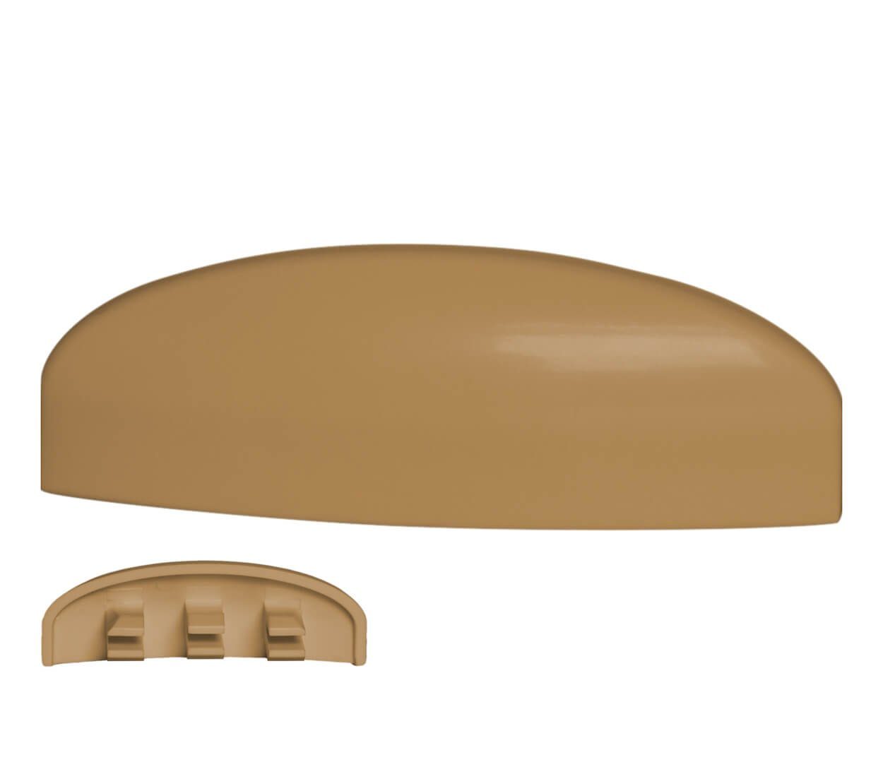 BAUHELD Abdeckkappe Wasserschlitzkappen, (25-30 & 30-35mm [Made in Germany], Wasserkappen aus ASA Kunststoff), Schmutzunempfindlich, In 6 verschiedenen Цвета(ов)