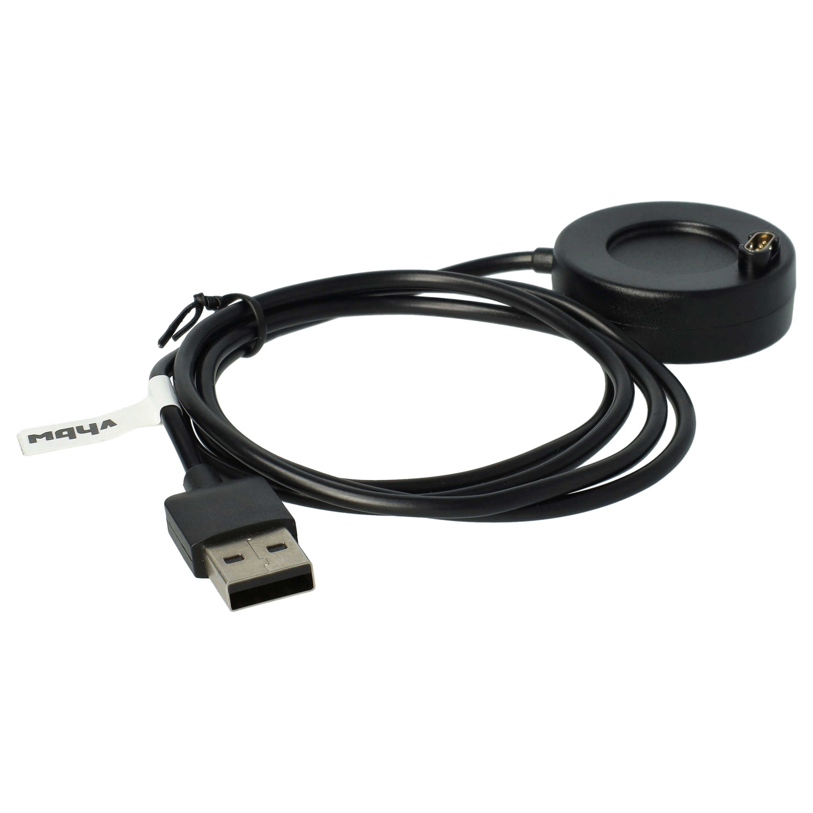 vhbw passend für Garmin Instinct Tide, 636287, 2, 636284, 2s Smartwatch Smartwatch-Ladekabel, Micro-USB, Wiederverwendbar