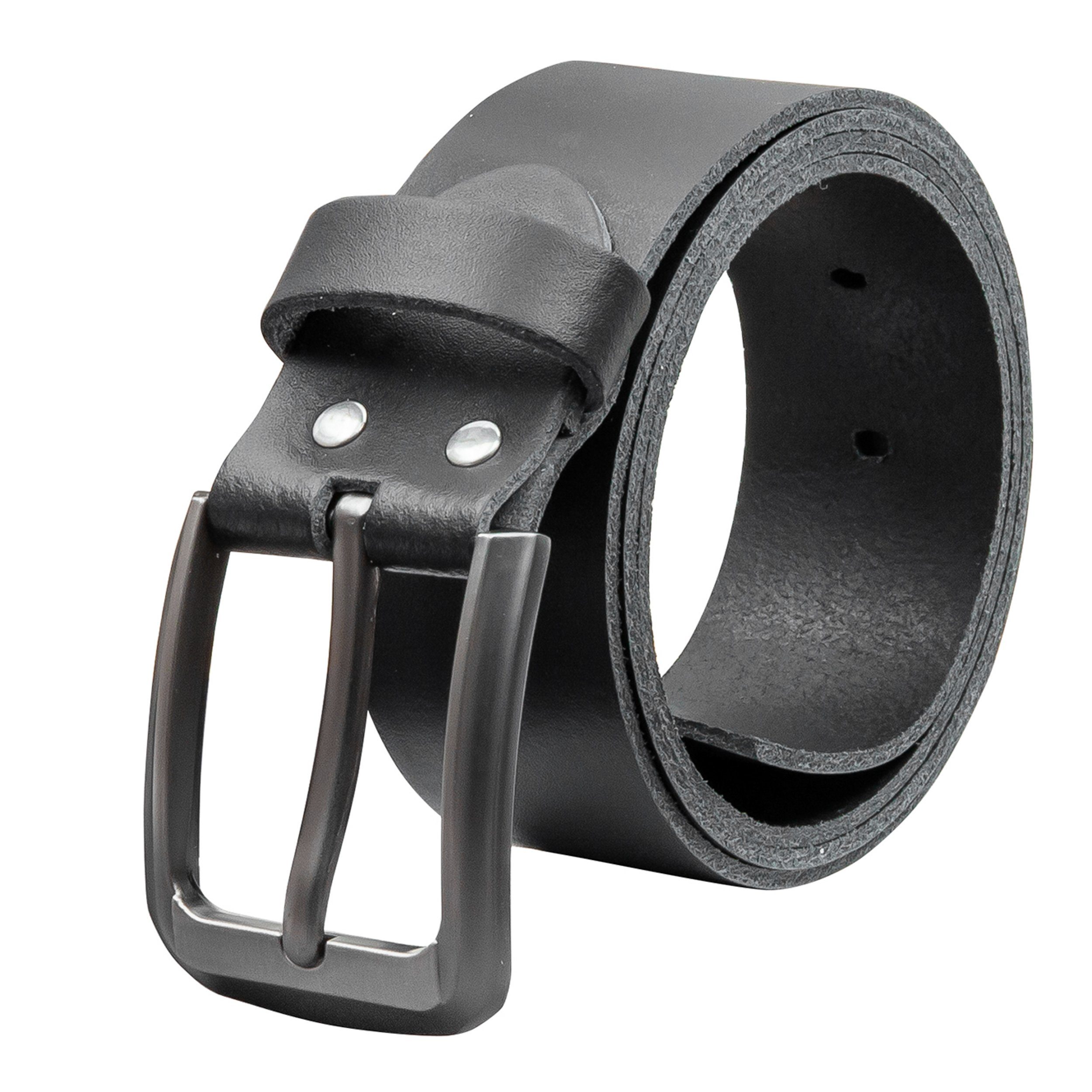 COLOGNEBELT Ledergürtel OM55-SL-Schwarz MADE IN GERMANY, günstig online kaufen