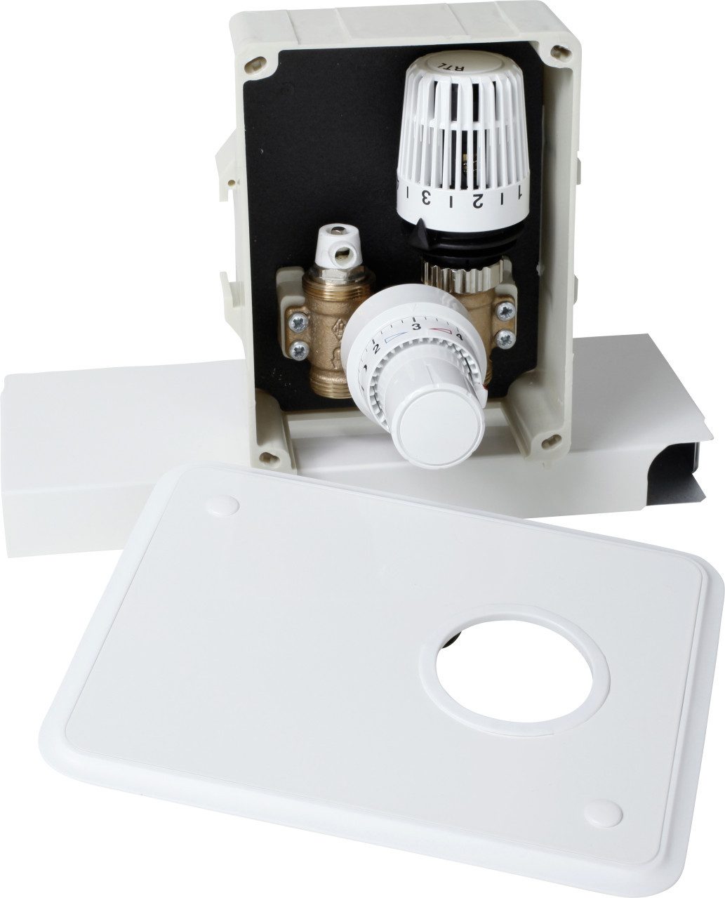 Veria Heizkörperthermostat Veria Thermostat-Ventil AquaMat Kombibox günstig online kaufen