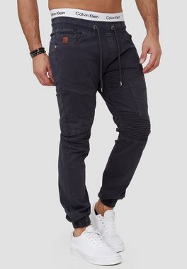 OneRedox Straight-Jeans H-3411 (Chino Cargohose Streetwear, 1-tlg) Freizeit Business Casual