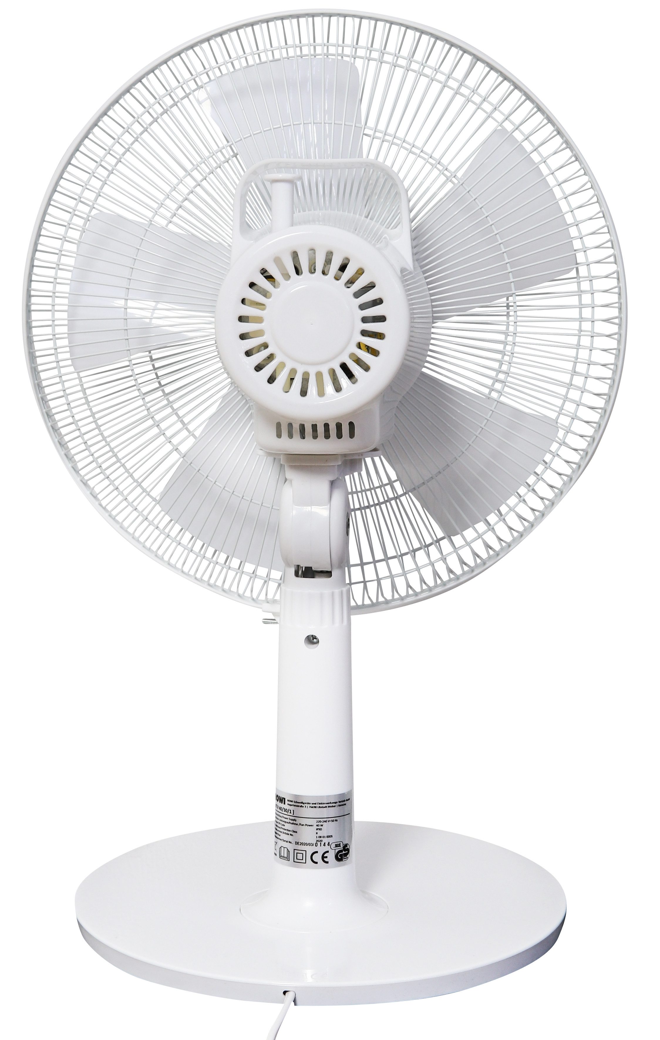 ROWI Tischventilator 40 Watt, 3 Stufen, günstig online kaufen