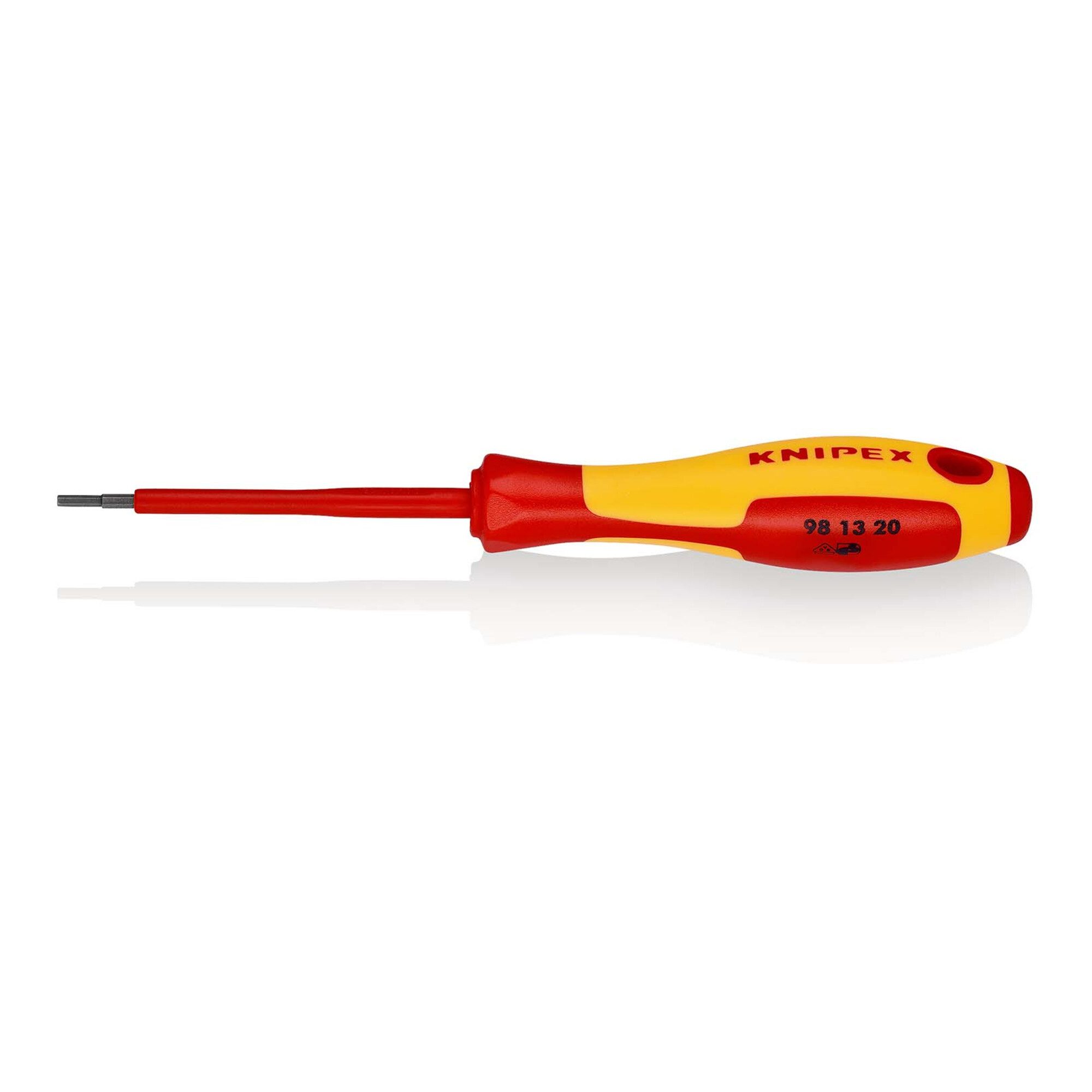 Knipex Elektro-Schraubendreher KNIPEX 98 13 20 Schraubendreher für Innensechskantschrauben isoliert m
