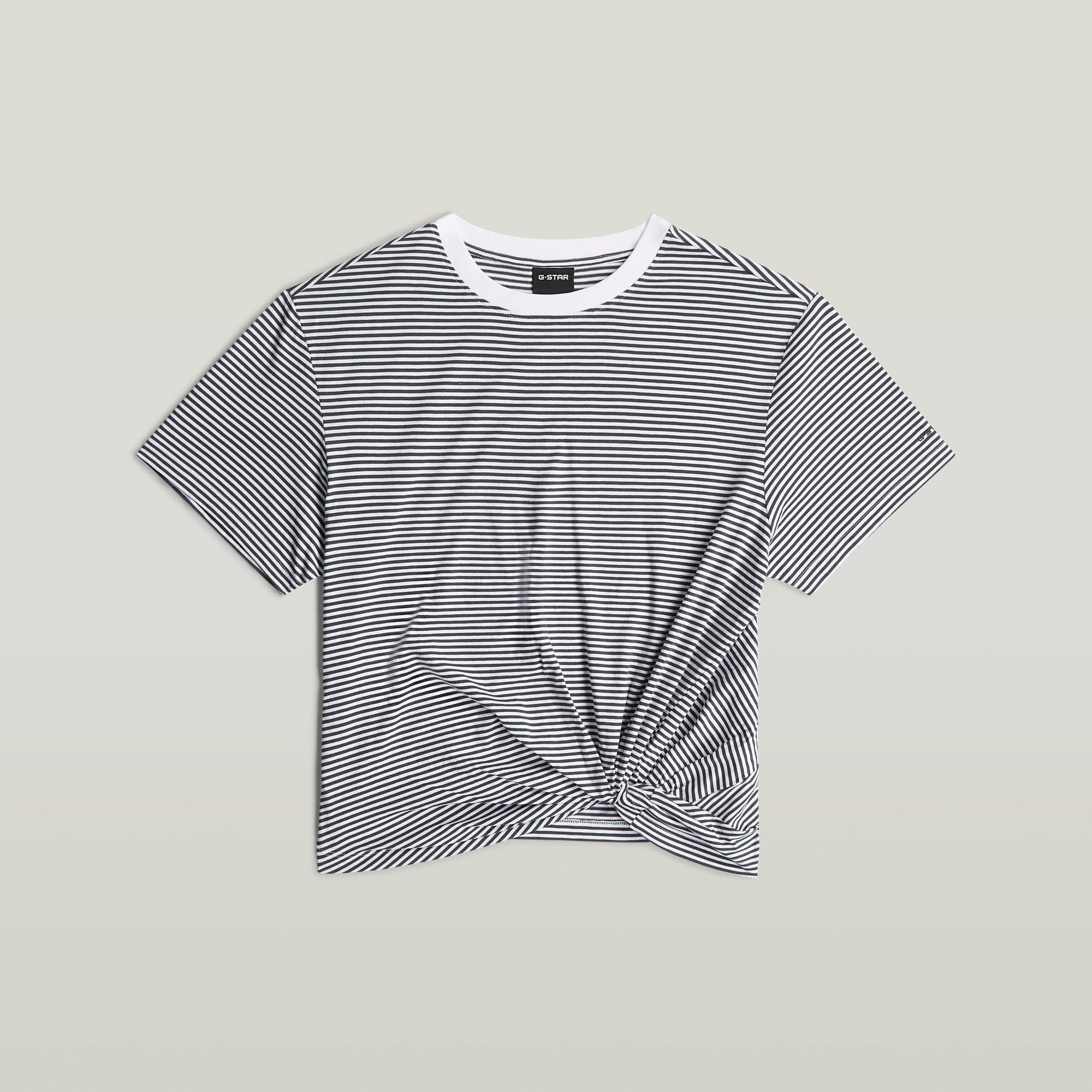 G-STAR T-Shirt Relaxed Knot mit Knotendetail, Rundhalsform – Bild 5 von 5