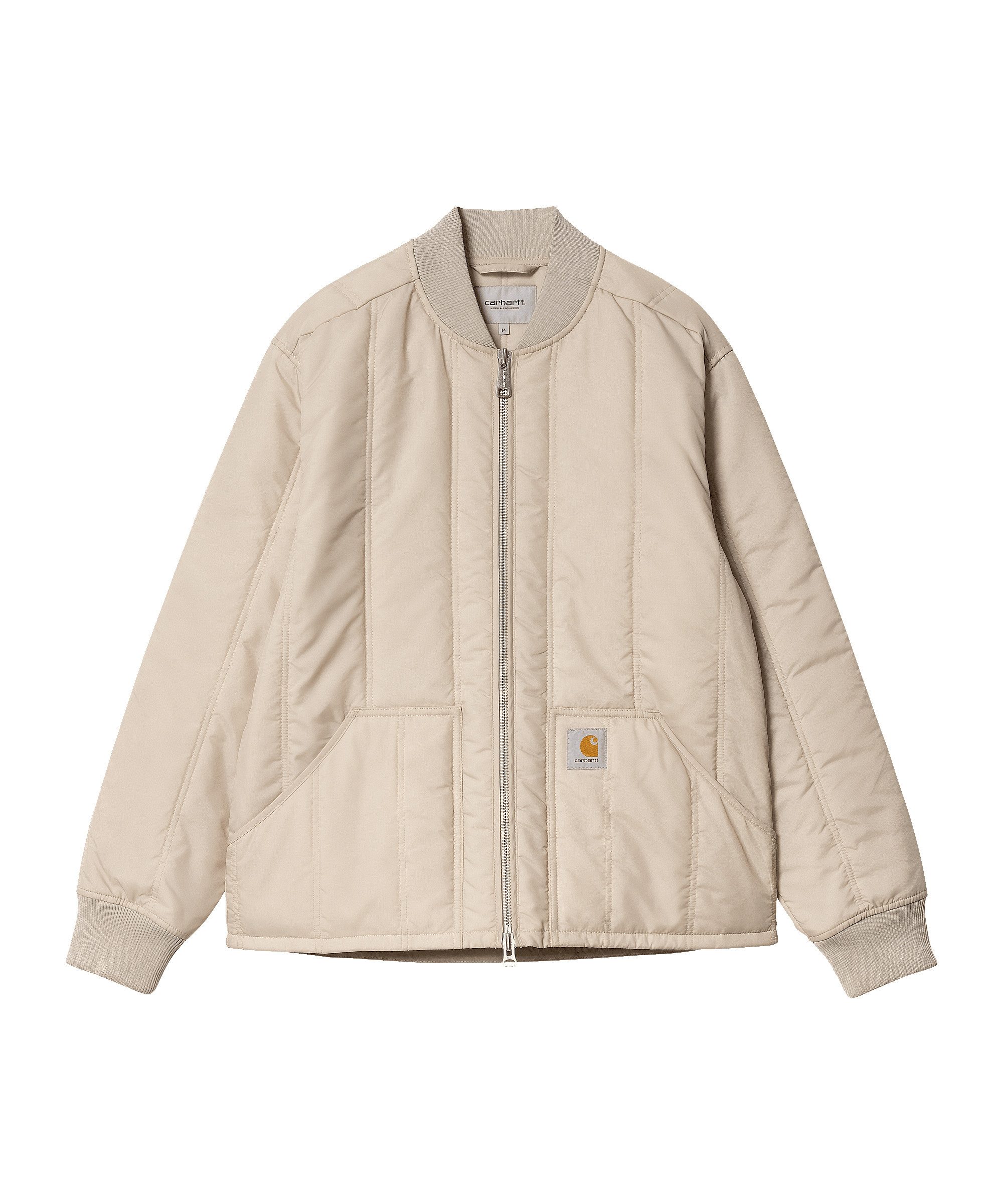 Carhartt WIP Sweatjacke Carhartt WIP Lachlan Liner Jacke Weiß Nylon