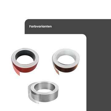 Fassadenprofile Lüftungsgitter (Optimale Fassaden- und Dachbelüftung, zur Vogelabwehr, Traufgitter, 1 St), Vogelschutzgitter, Lüftungsband Alu