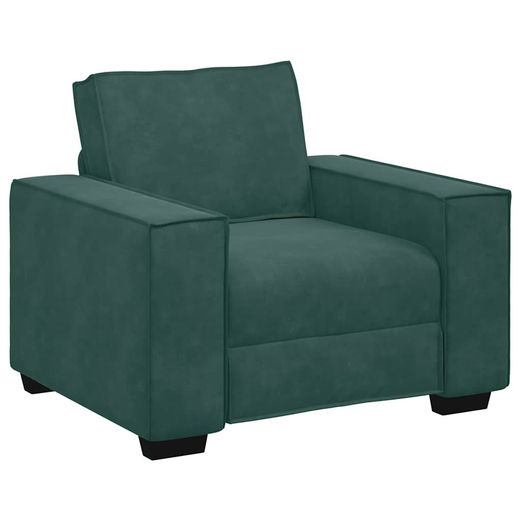 vidaXL Sofa Sessel Dunkelgrün 60 cm günstig online kaufen