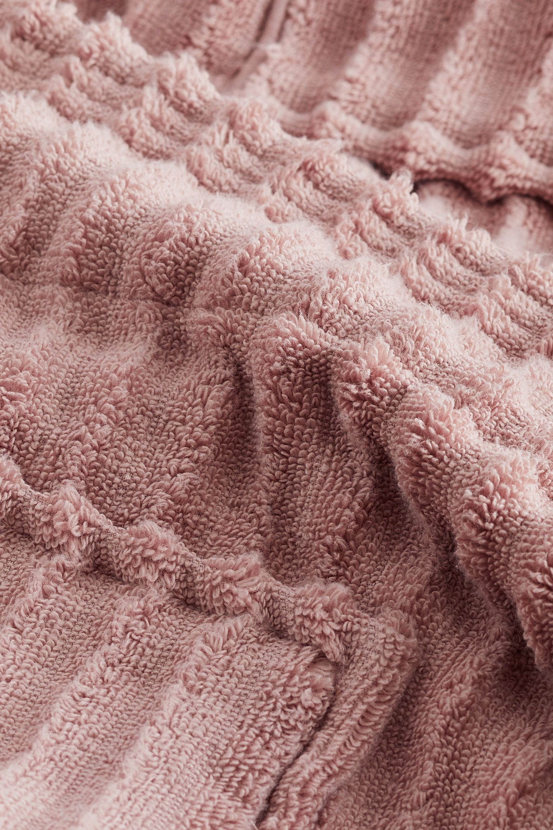 Next Damenbademantel Bademantel Frottee, Pink Baumwolle aus