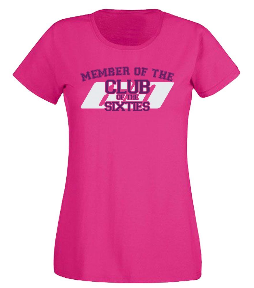G-graphics T-Shirt Damen T-Shirt - 60 – Member of the Club of Sixties zum 6 günstig online kaufen