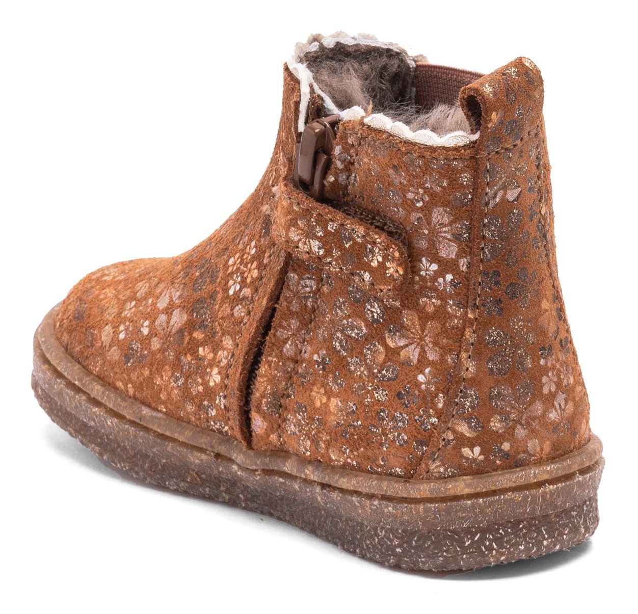 Bisgaard siggi lamb Chelseaboots Babyschuh mit Lammfell, Größenschablone zum Download