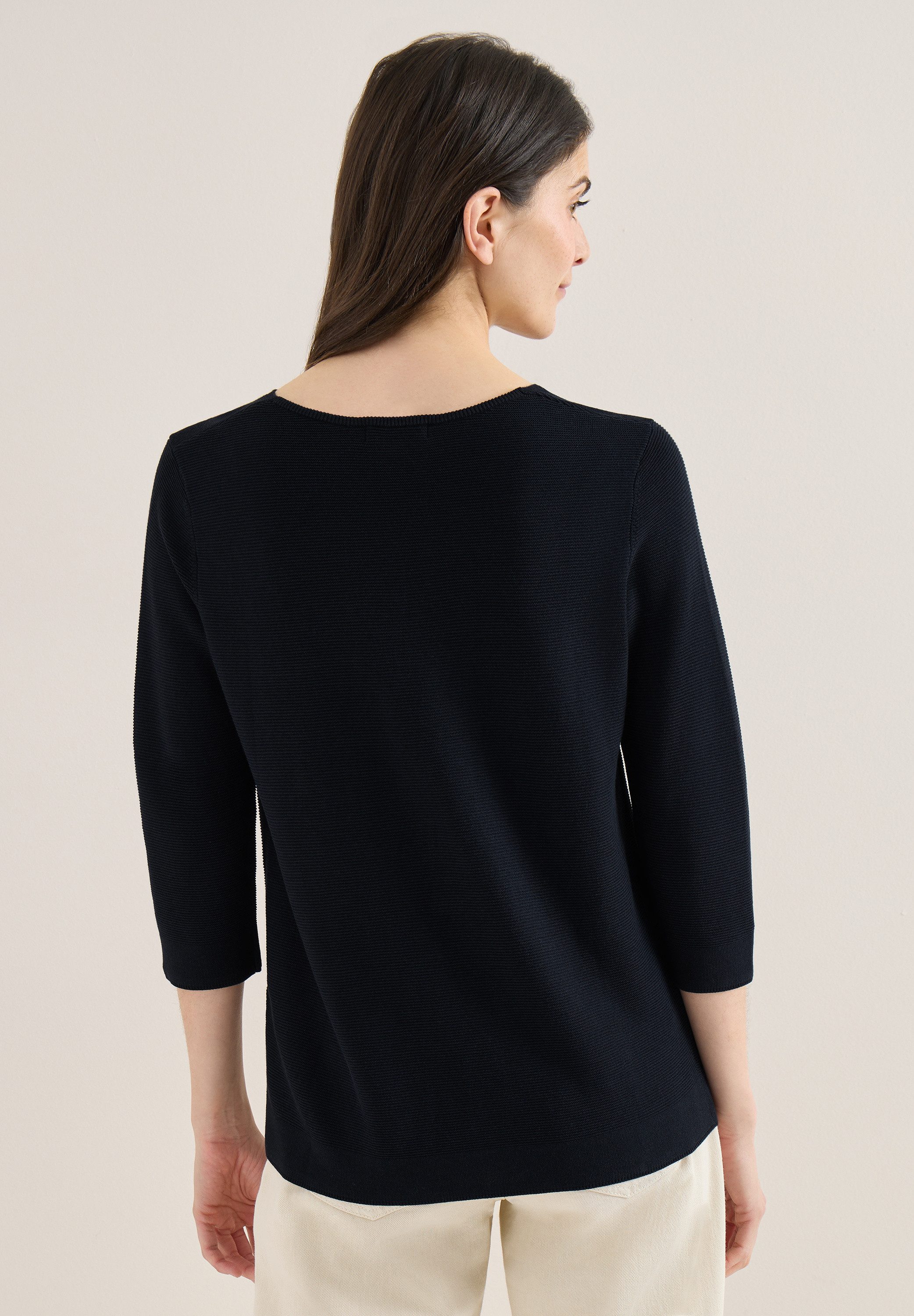 CECIL Strickpullover im soften Baumwoll-Mix