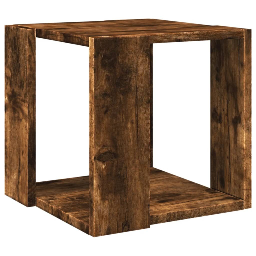 furnicato Couchtisch Räuchereiche 32x32x30 cm Holzwerkstoff günstig online kaufen