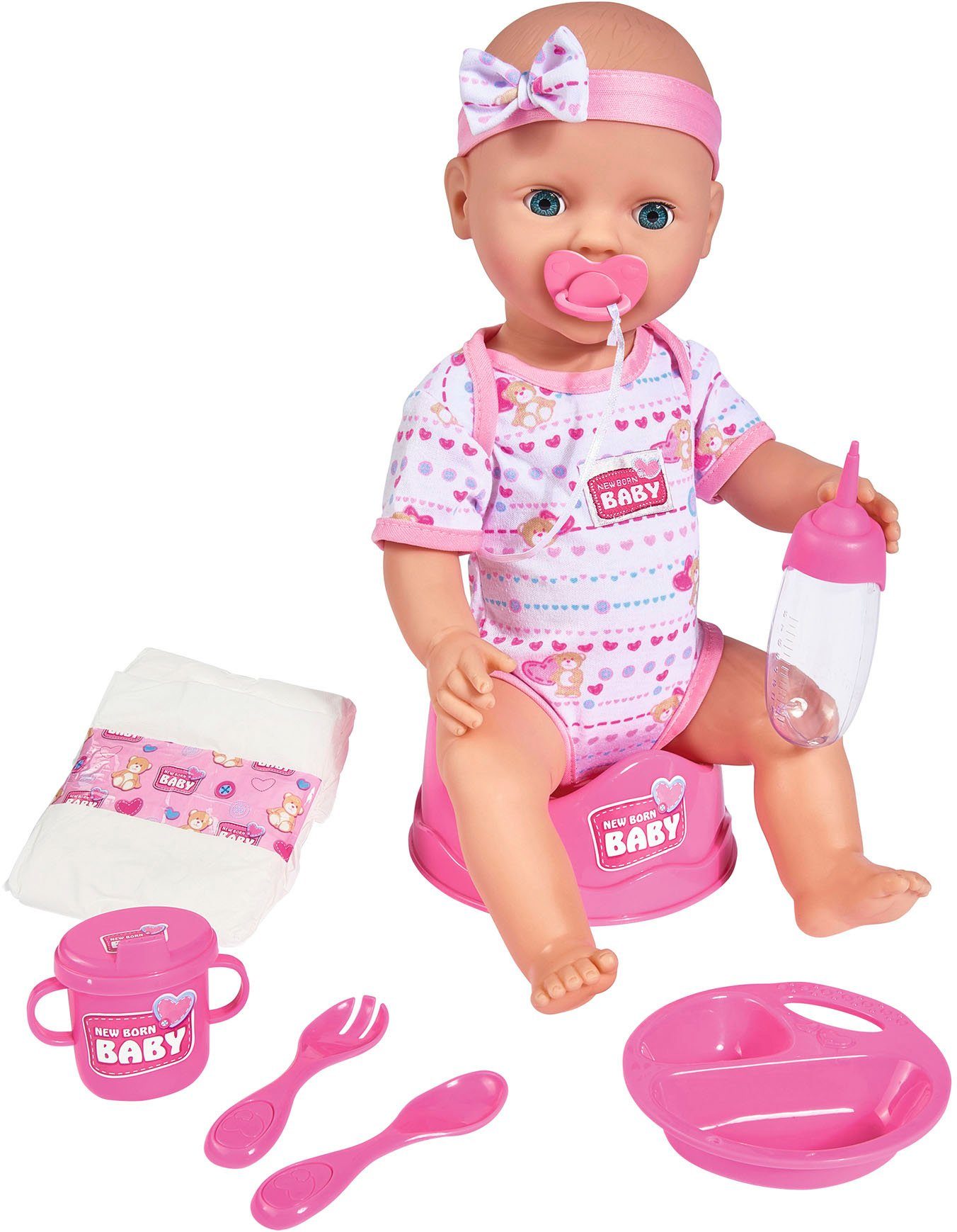 SIMBA Babypuppe New Born Baby, mit günstig online kaufen