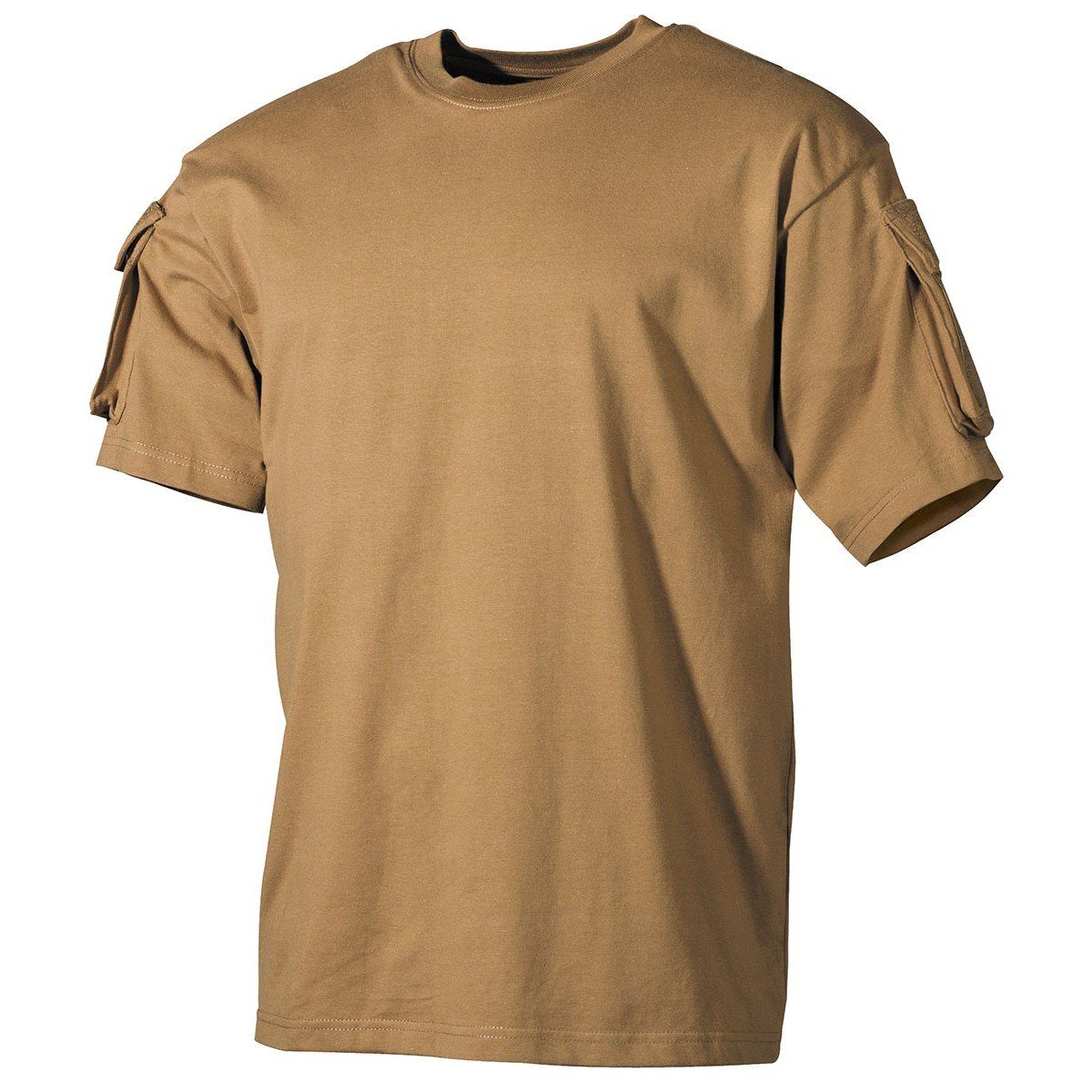 T-Shirt MFH US T-Shirt mit Ärmeltaschen und Rundhals.