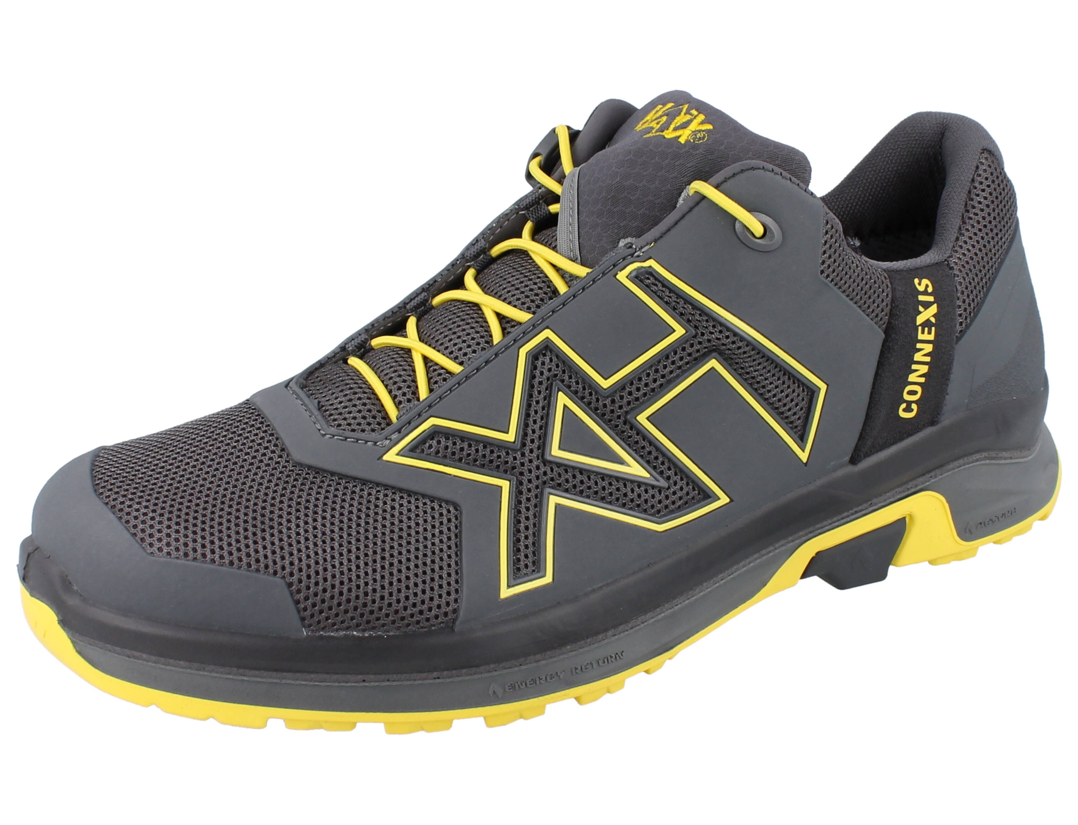 haix HAIX Connexis Go GTX low Herren grey/lightning - Größe: UK 7,5 Wanderschuh Wasserdicht