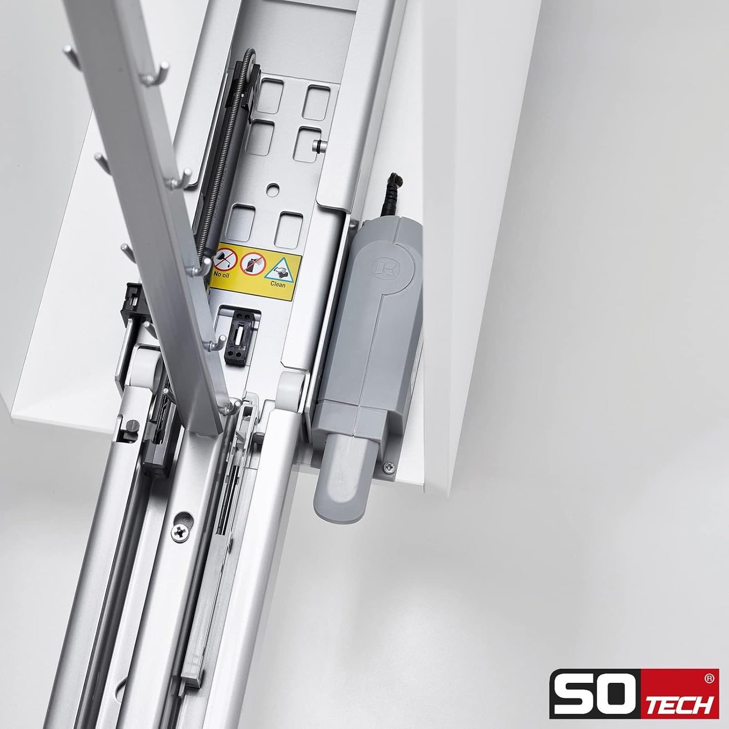Kesseböhmer Möbelbeschlag elektronische Öffnungsunterstützung eTouch+ DISPENSA VVS-x, CONVOY Centro/Premio Apothekerauszug Funkschalter anthrazit
